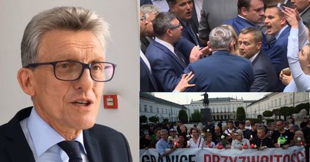 Piotrowicz z PiS atakuje opozycję: "Pochowali Jaruzelskiego z honorami i maszerują z SB-kami pod rękę!"