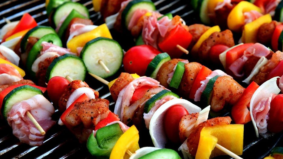 grill grill elektryczny warzywa grillowane 