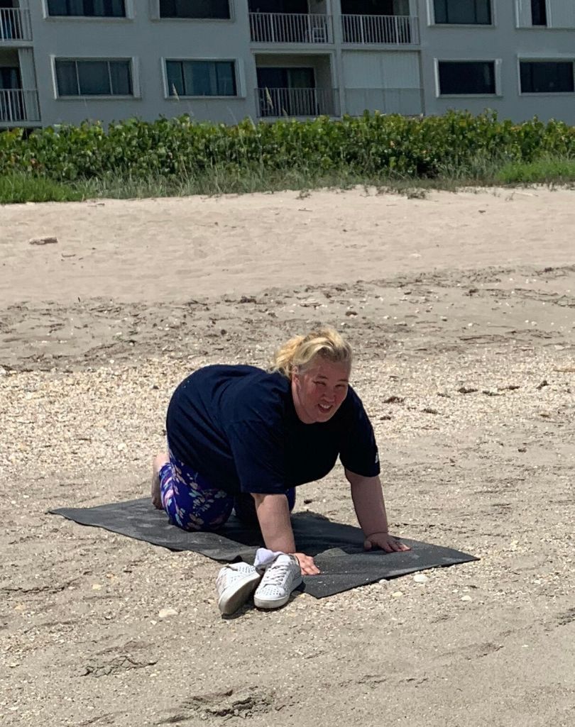 Mama June walczy o wymarzoną sylwetkę na plaży na Florydzie