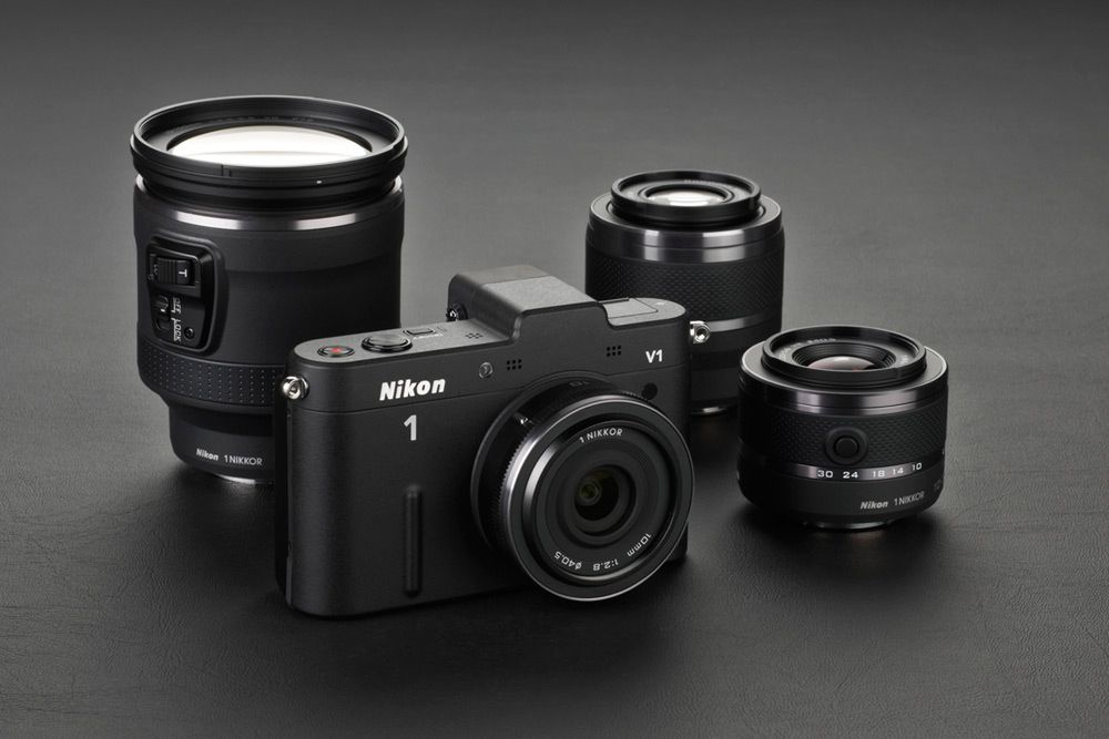 Nikon 1 J1 i V1 - nowe bezlusterkowce z matrycą CX CMOS 10 Mpix 1