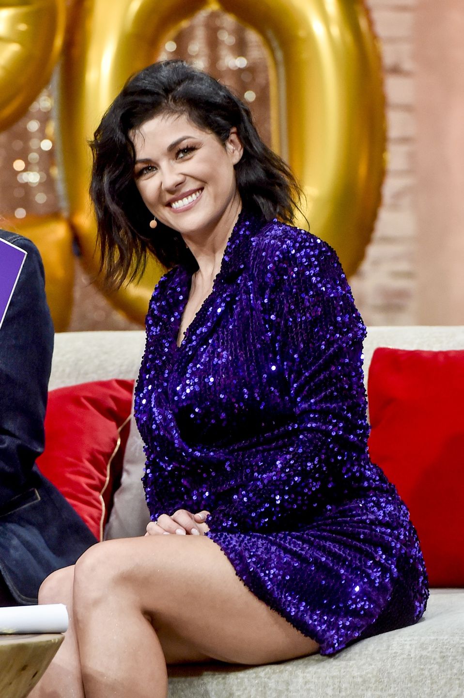 scena z: Katarzyna Cichopek, SK:, , fot. AKPATVP, cekiny, Katarzyna Cichopek