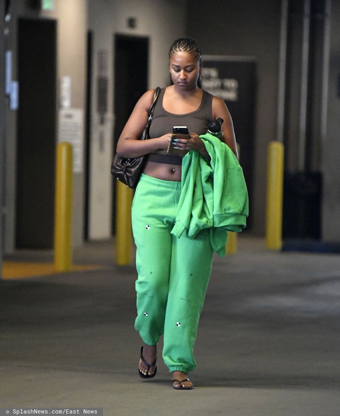 Sasha Obama przyłapana "na dymku"