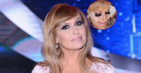 Katarzyna Skrzynecka na planie "Kogla-mogla 4". Te rzęsy robią wrażenie