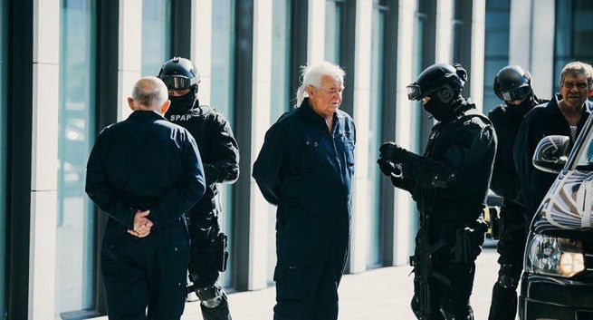 Maciej Stuhr, Marian Dziędziel, Adam Ferency i Lech Dyblik w nowej komedii kryminalnej „Na bank się uda” (wideo)