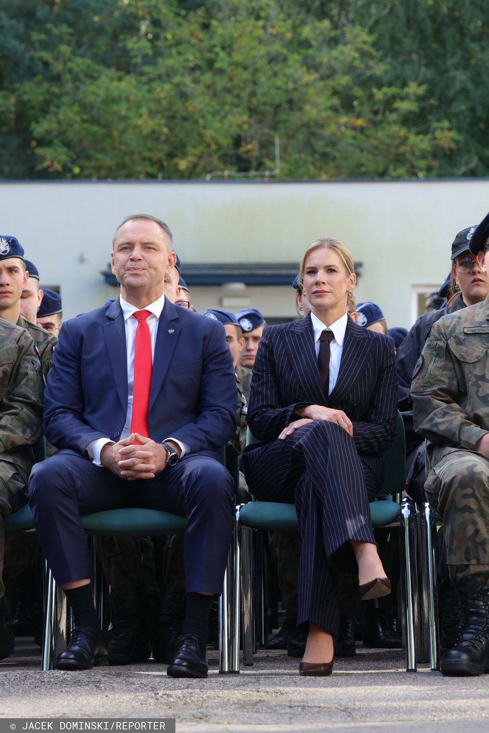 Marta Nawrocka na uroczystym rozpoczęciu roku szkolnego