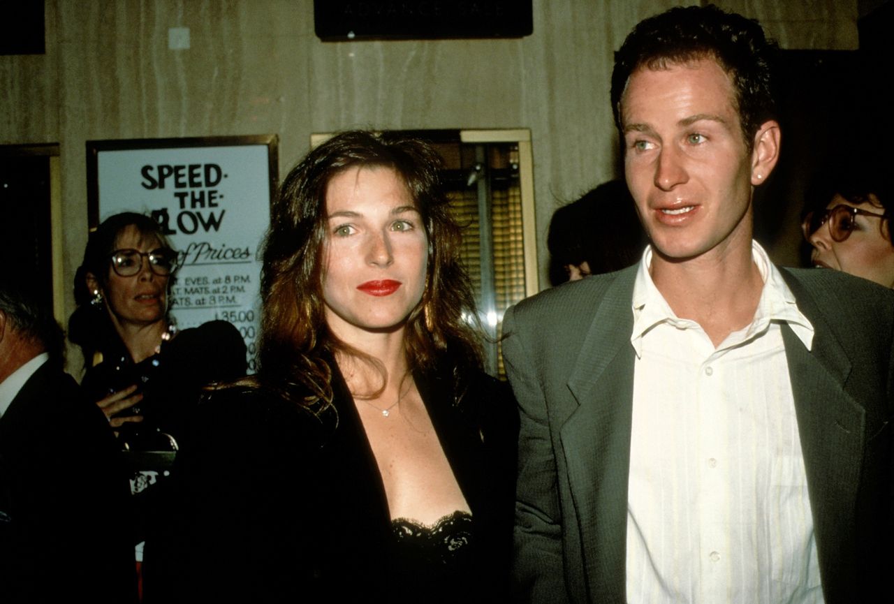 Tatum O'Neal i John McEnroe
w 1999 roku 