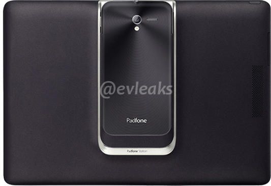 Asus PadFone 2 tył (fot. @evleaks)