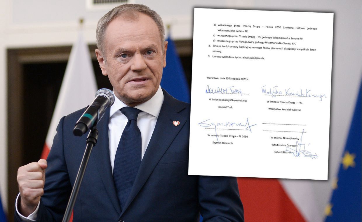 Umowa koalicyjna podpisana