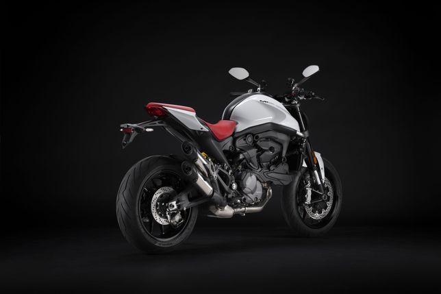 Ducati Monster w malowaniu Iceberg White