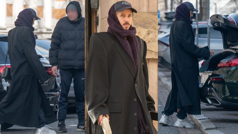 Michał Szpak opuszcza siłownię