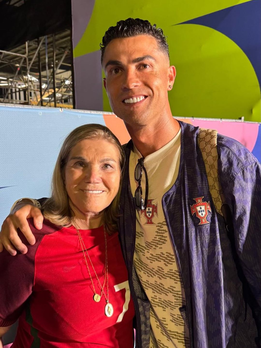Dolores Aveiro i Cristiano Ronaldo