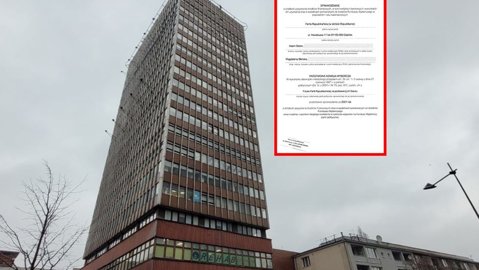 Nieprawdopodobny zbieg okoliczności. 27-latek dostał ogromną kasę, adres jest taki sam, jaki miała Partia Republikańska