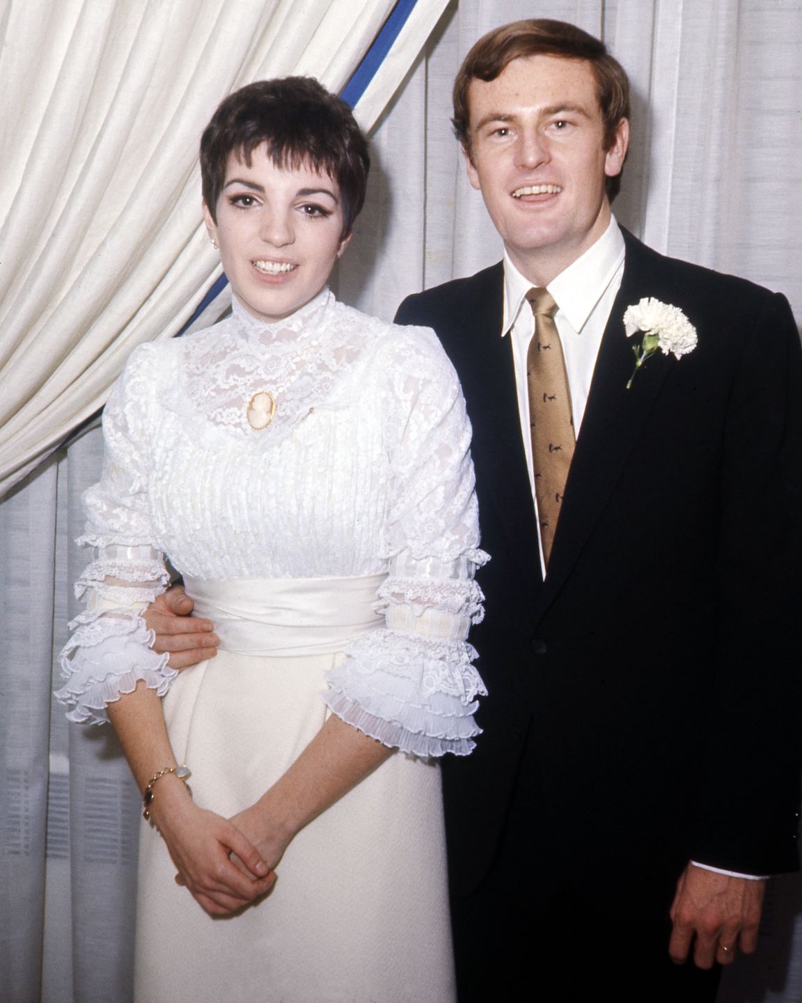 Liza Minnelli ze swoim pierwszym mężem - Peterem Allenem