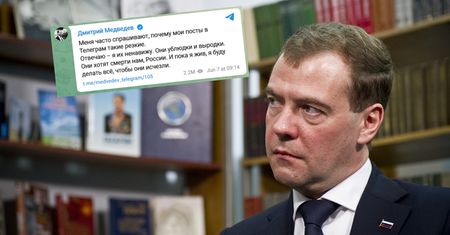 Miedwiediew powiedział, co myśli. Straszne słowa