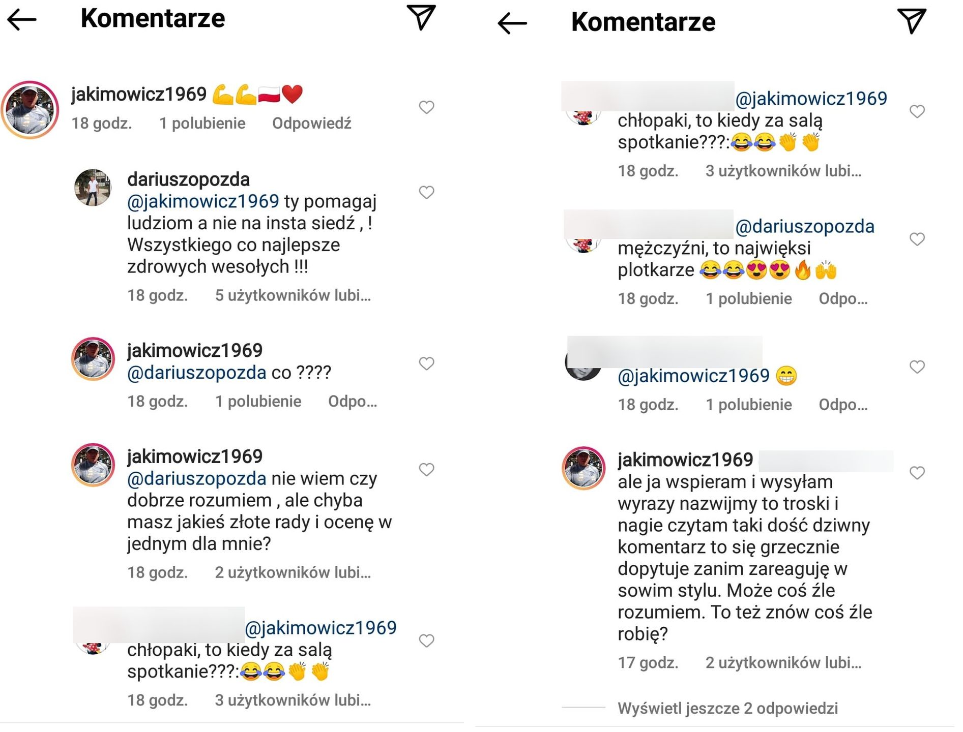 Dyskusja Dariusza Opozdy z Jarosławem Jakimowiczem