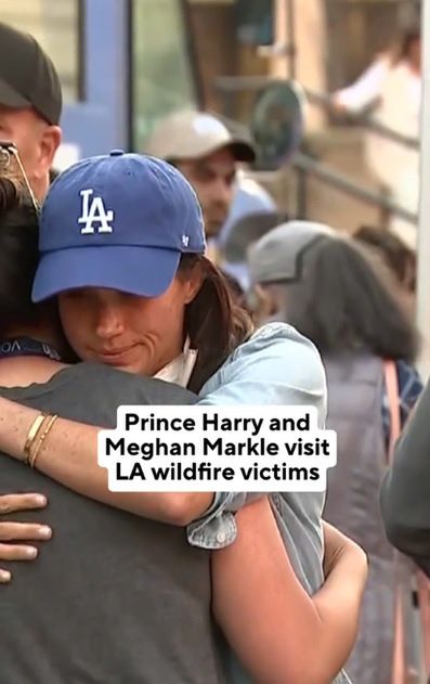 Meghan Markle i książę Harry pomagają ofiarom pożarów