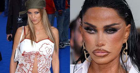 Katie Price ZNÓW gmerała przy twarzy. Opuchnięta i posiniaczona nałożyła makijaż i poszła na event. Pamiętacie, jak wyglądała kiedyś? (FOTO)
