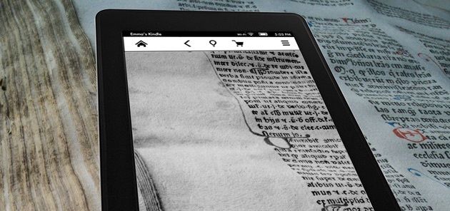 Amazon Kindle starodruk