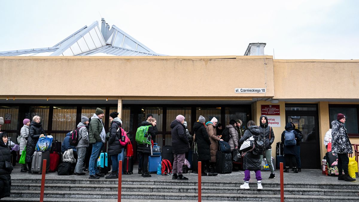 Przemyśl, 2022 rok. Po wybuchu wojny w Ukrainie do Polski 