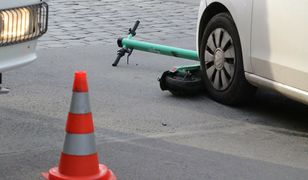 Pijany jechał hulajnogą elektryczną. Zapłaci ogromny mandat