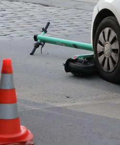 Pijany jechał hulajnogą elektryczną. Zapłaci ogromny mandat