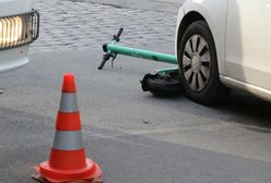 Pijany jechał hulajnogą elektryczną. Zapłaci ogromny mandat