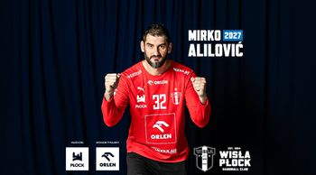 Mirko Alilović zostaje w ORLEN Wiśle Płock! Doświadczony bramkarz przedłużył kontrakt!