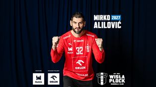 Mirko Alilović zostaje w ORLEN Wiśle Płock! Doświadczony bramkarz przedłużył kontrakt!