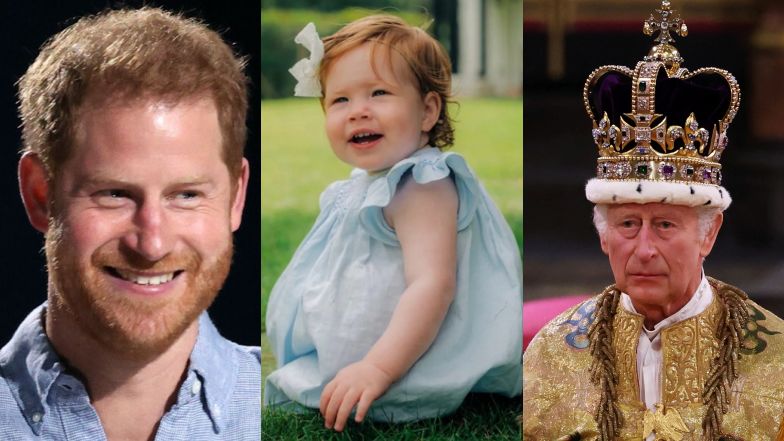 Książę Harry "przyłapany" z Lilibet