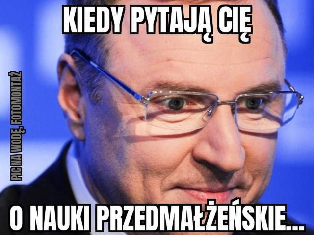 Memy o drugim ślubie kościelnym Jacka Kurskiego