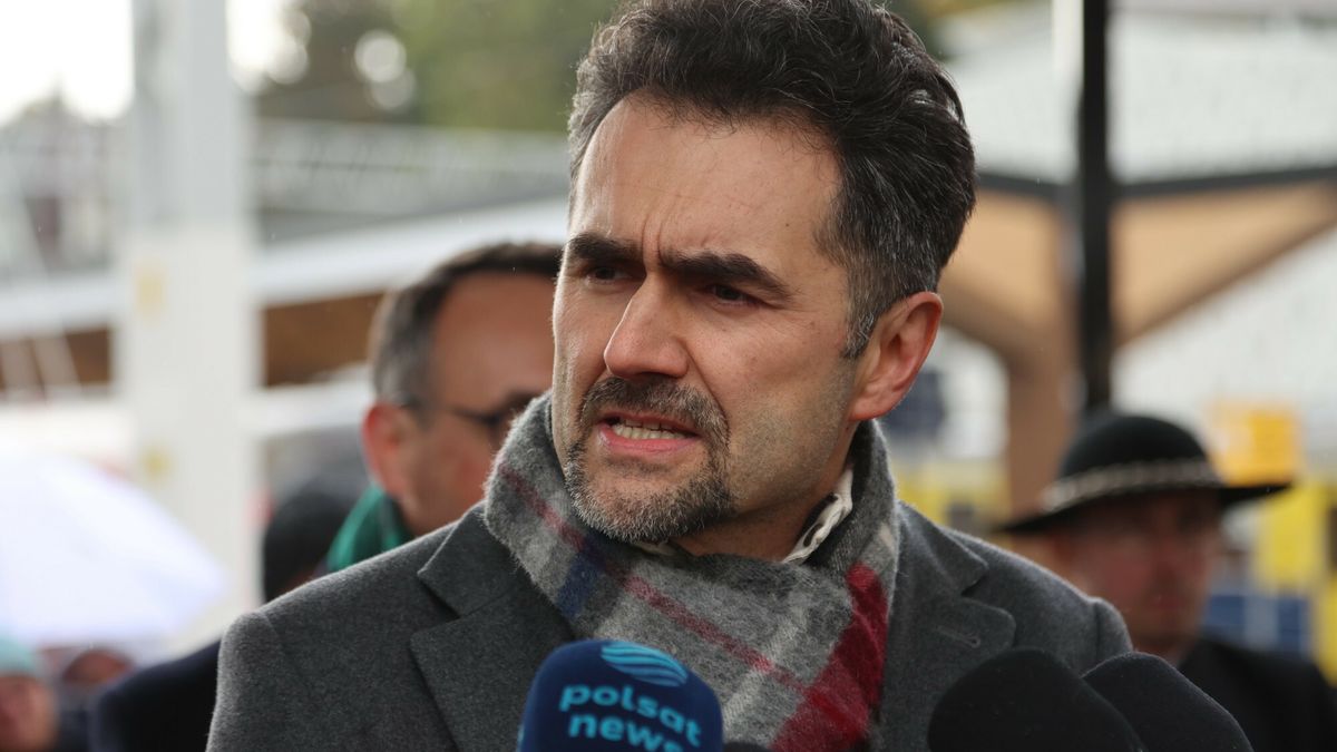 Sobota z Pendolino w Zakopanem
18.10.2025 Zakopane, dworzec kolejowy Briefing prasowy ministra infrastruktury Dariusza Klimczaka - inauguracja kursowania Pendolino do Zakopanego fot Mateusz Kotowicz/REPORTER
N/z: Piotr Malepszak
Mateusz Kotowicz/REPORTER