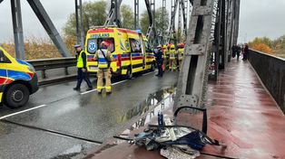 Kraksa na ul. Lotniczej w Grudziądzu. Mandat dla pani za kółkiem