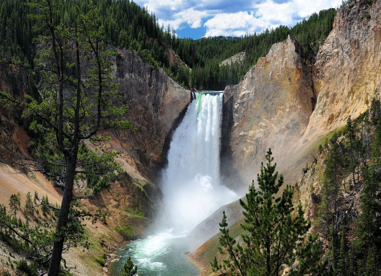 USA. Rekordowy październik w parku Yellowstone