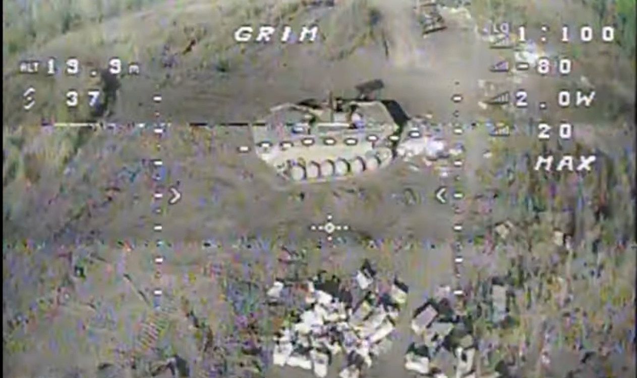 Dron kontra BMP. Ukraińcy dzielą się doświadczeniem w użyciu dronów