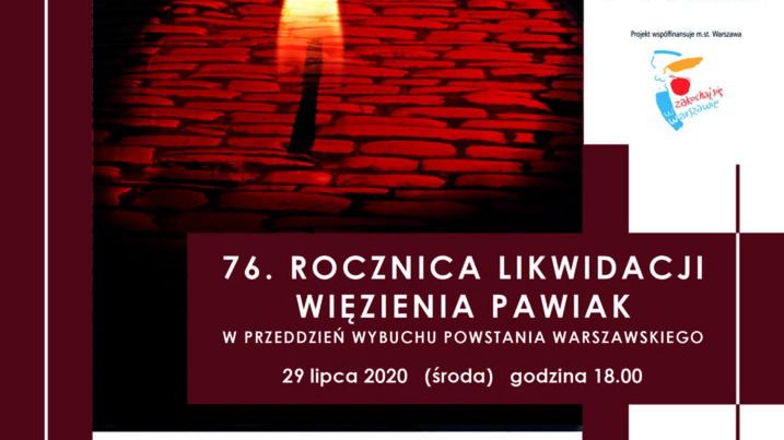Warszawa. W środę odbędą się obchody rocznicy likwidacji Pawiaka