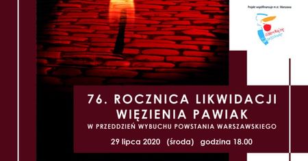 Warszawa. Obchody 76. rocznicy likwidacji więzienia Pawiak