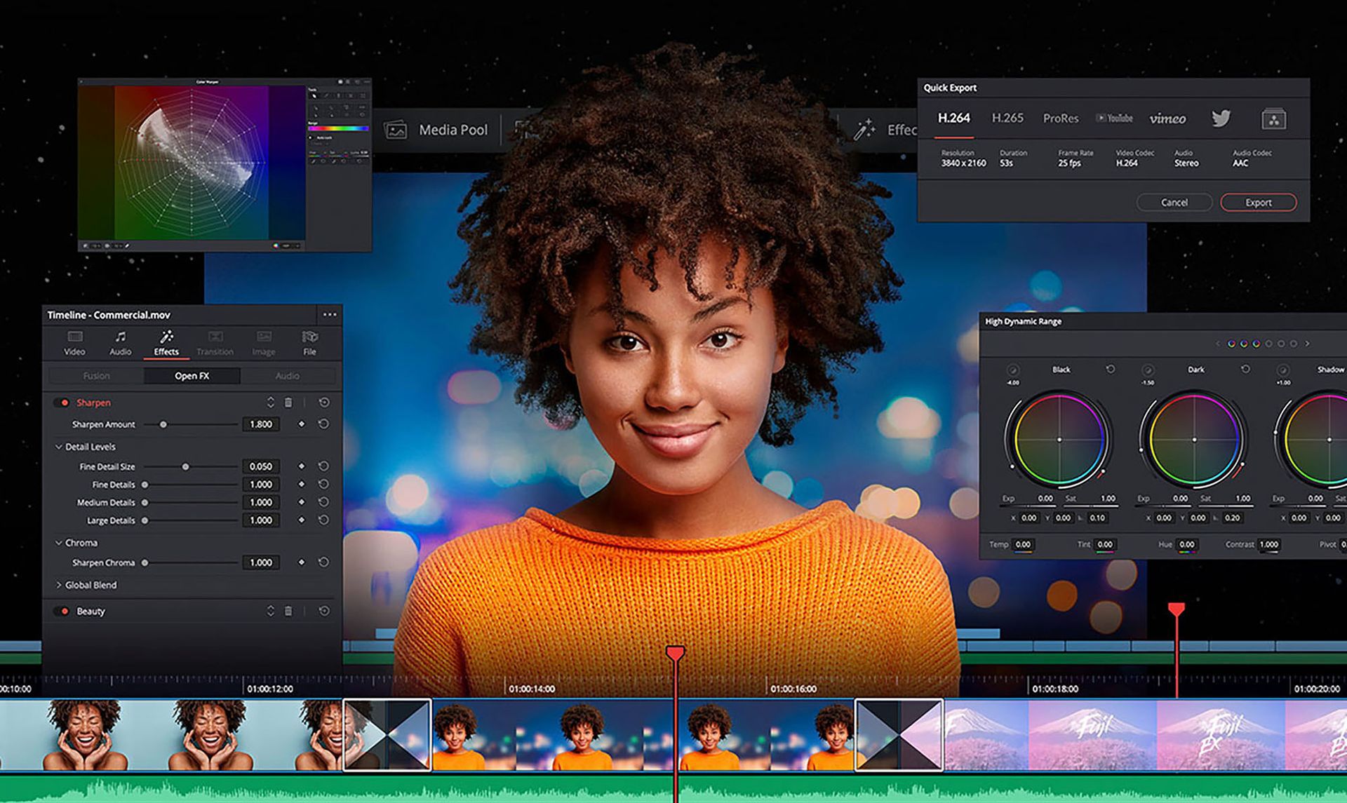 DaVinci Resolve 17 jest już oficjalnie. Możesz go ściągnąć za darmo 1