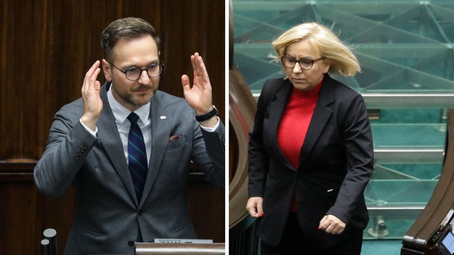 Waldemar Buda i Paulina Hennig-Kloska