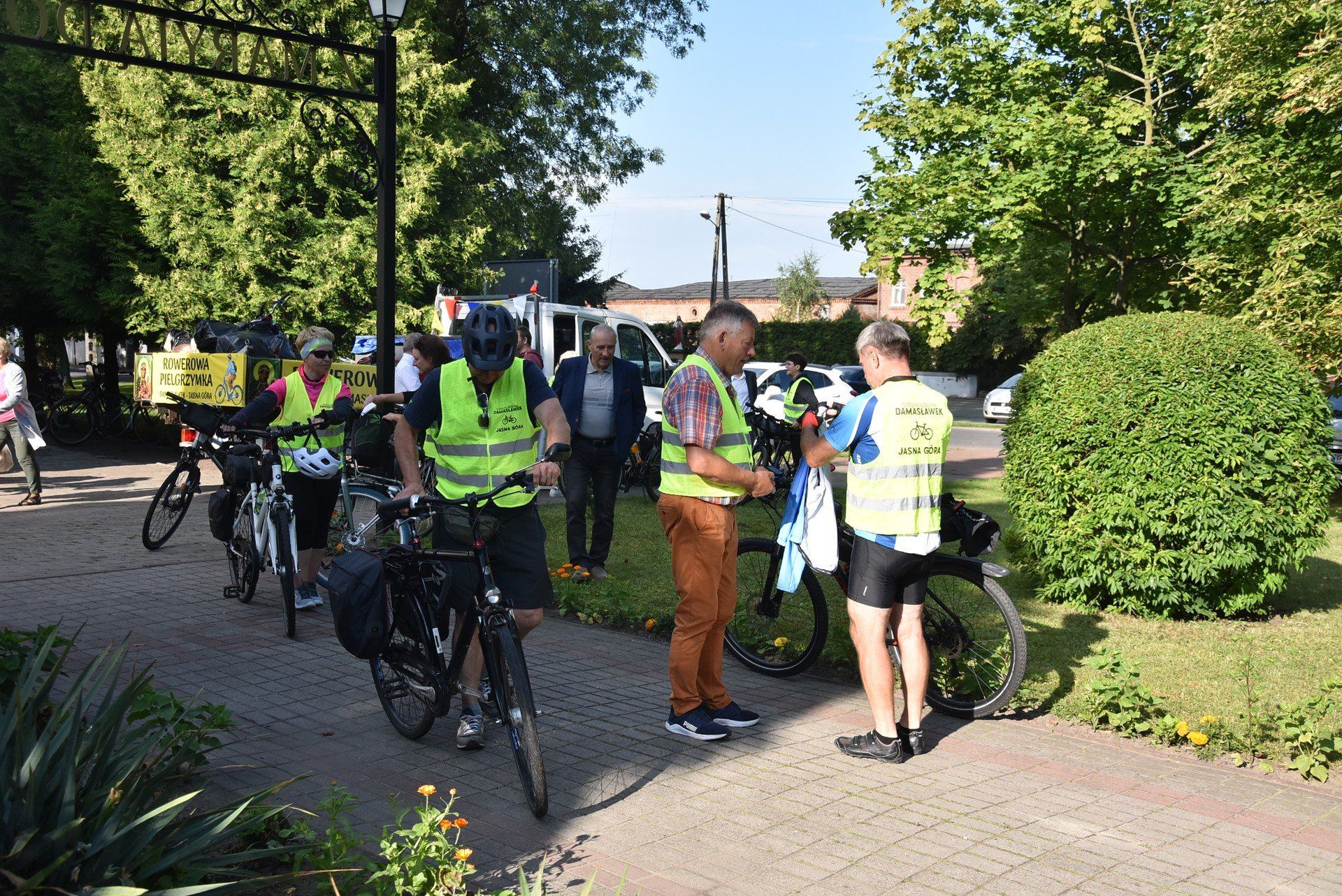 Pielgrzymka rowerowa Damasławek - Jasna Góra
