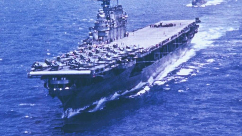 Lotniskowiec USS Hornet odnaleziony. Po 77 latach od zatopienia odkryto wrak okrętu 1