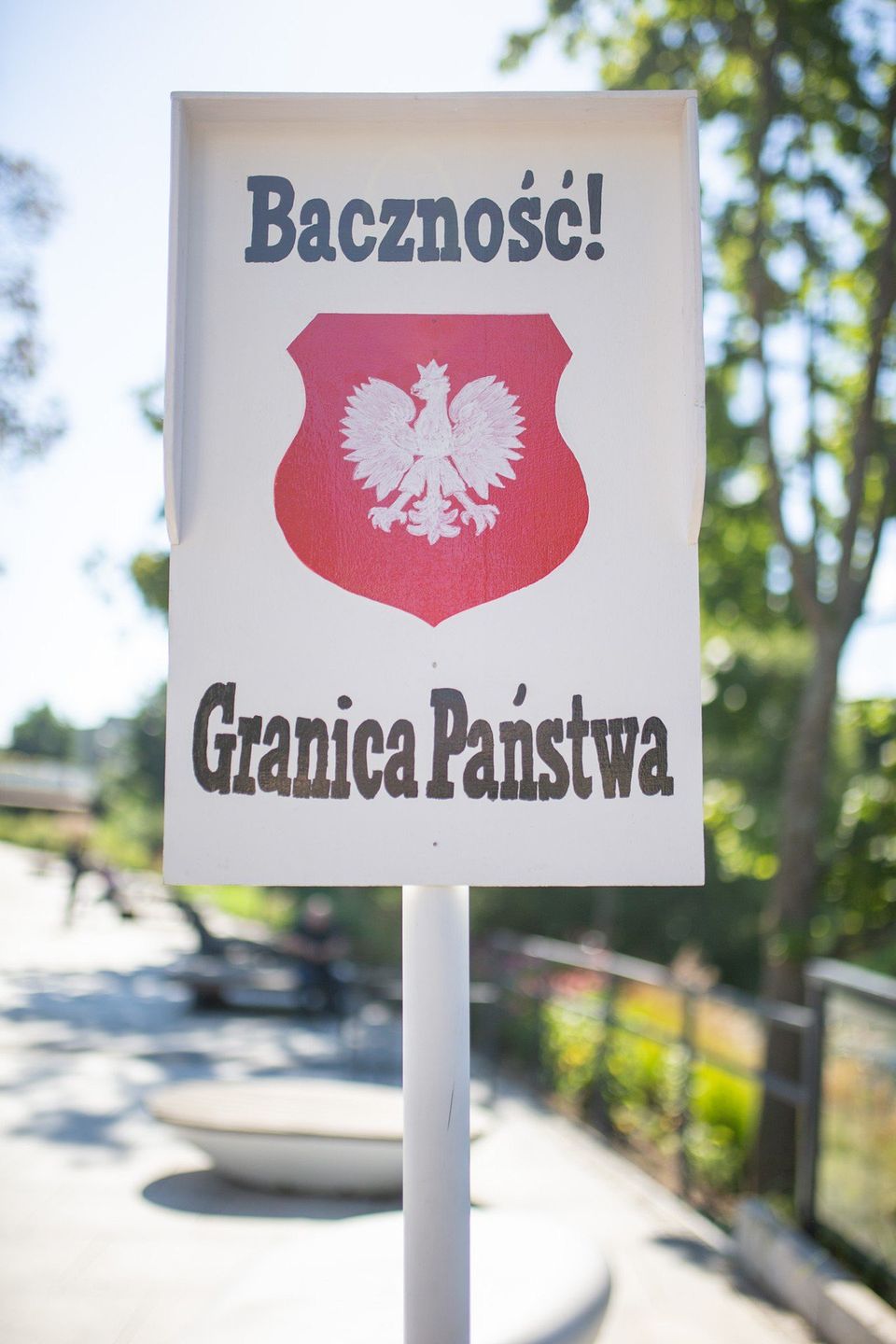 Inscenizacja przy Białym Spichlerzu w Słupsku 31 sierpnia.