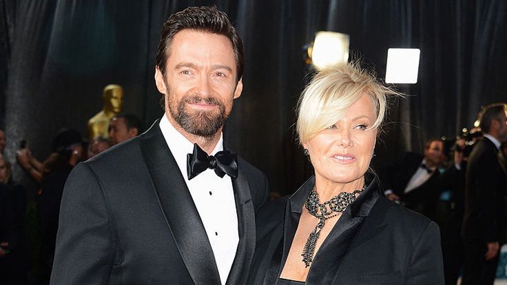 Hugh Jackman z żoną
