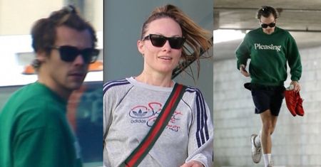 "Zwyczajni" Harry Styles i Olivia Wilde pędzą ODDZIELNIE na siłownię, nieśmiało spoglądając w obiektywy paparazzi (ZDJĘCIA)