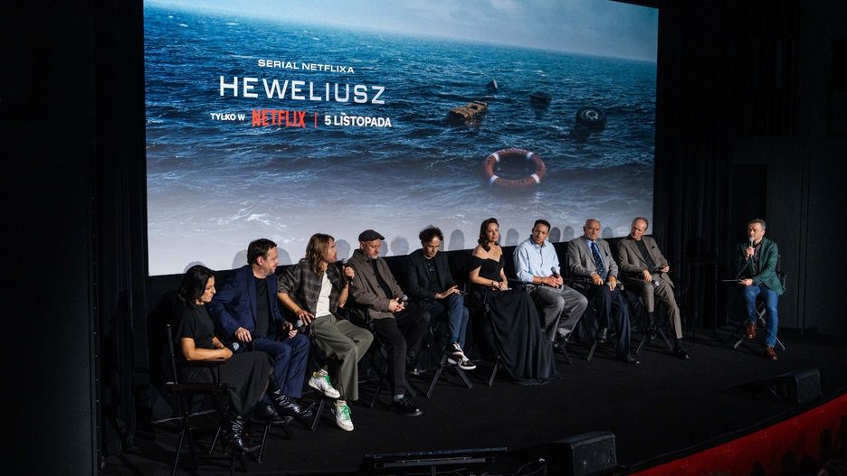 Przedpremiera serialu Heweliusz w Gdyni. Spotkanie z twórcami
