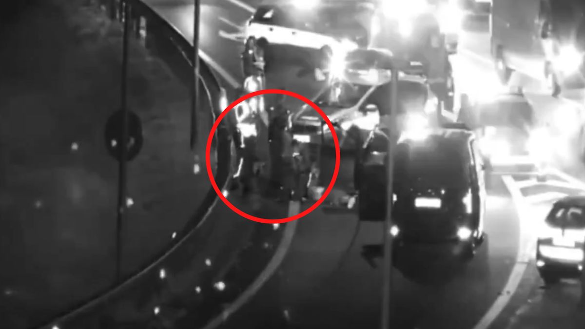 Akcja służb na autostradzie A2.