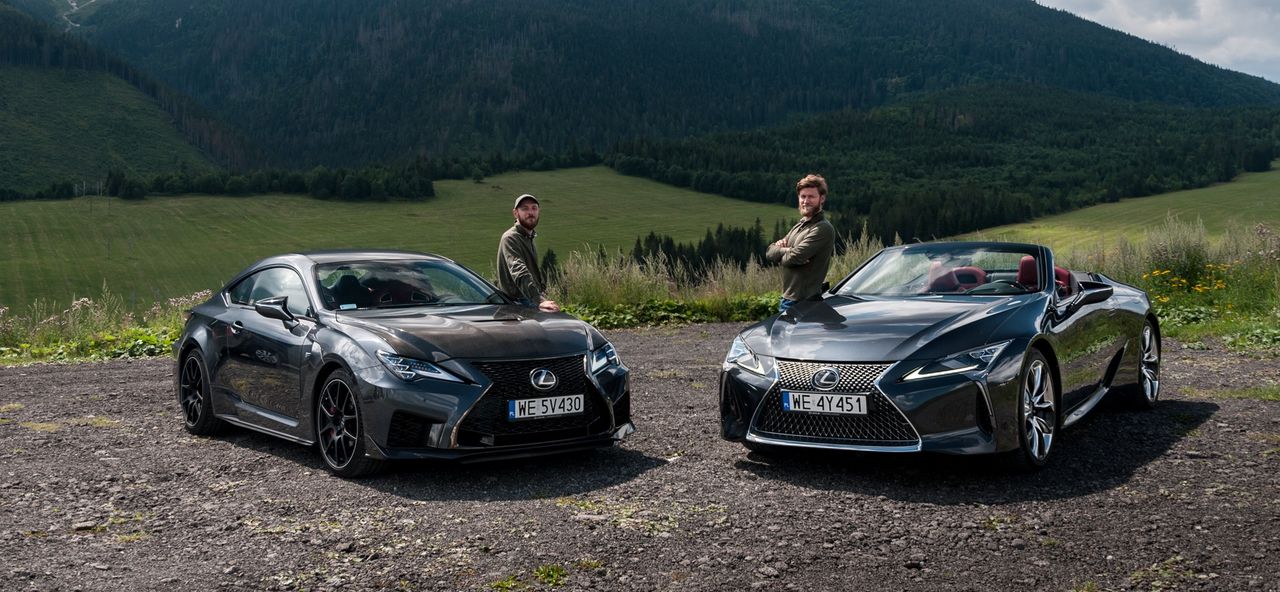 Zabraliśmy Lexusy LC 500 CV i RC F w Tatry. To był dzień niepopularnych, ale świetnych decyzji