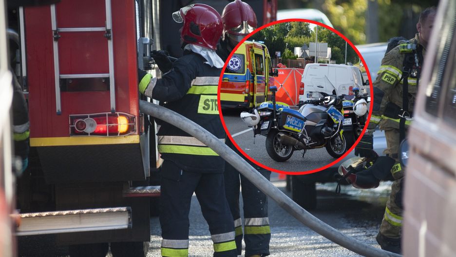 Pieszy został śmiertelnie potrącony, kiedy przechodził przez jezdnię na zielonym świetle