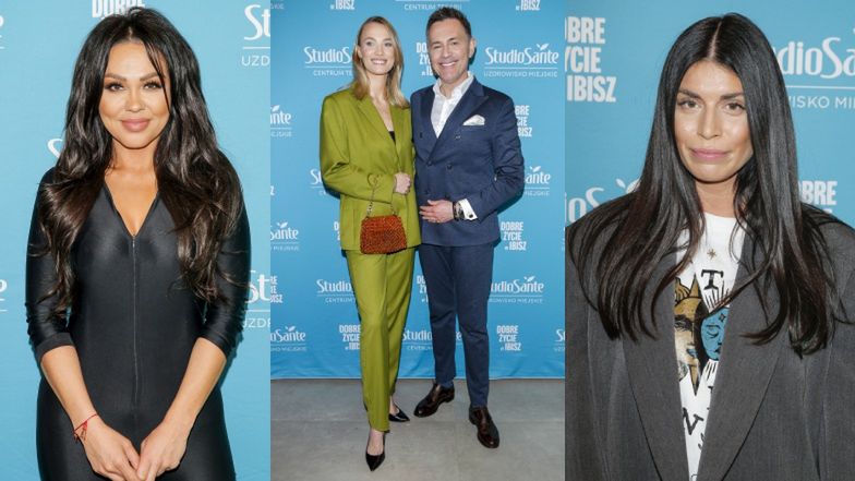 Tłum celebrytów wdzięczy się na evencie "Dobre życie by Ibisz": Krzysztof Ibisz z żoną, Magdalena Stępień, Sylwia Bomba i inni (ZDJĘCIA)
