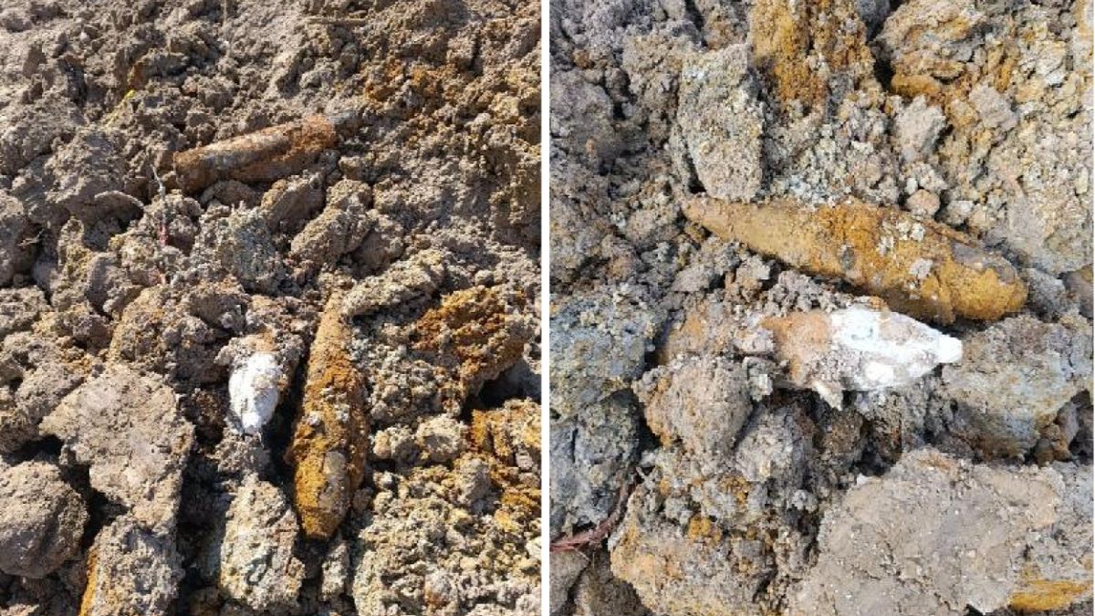 Groźne znalezisko na działce budowlanej