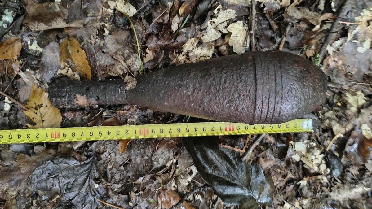 Niewybuchy z czasów wojny zostały odkryte w iławskim lesie